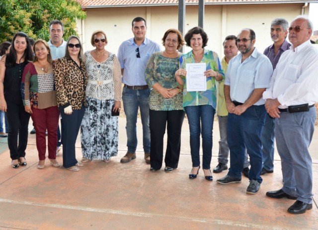 Marcia Moura autoriza reforma e ampliação da Escola Flausina de Assunção Marinho