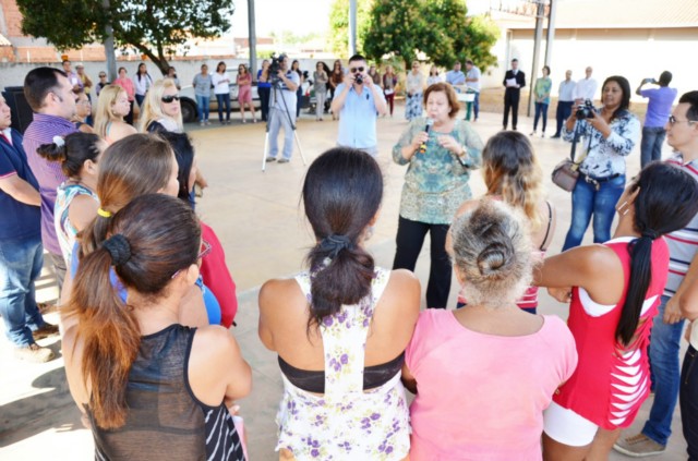 Marcia Moura autoriza reforma e ampliação da Escola Flausina de Assunção Marinho