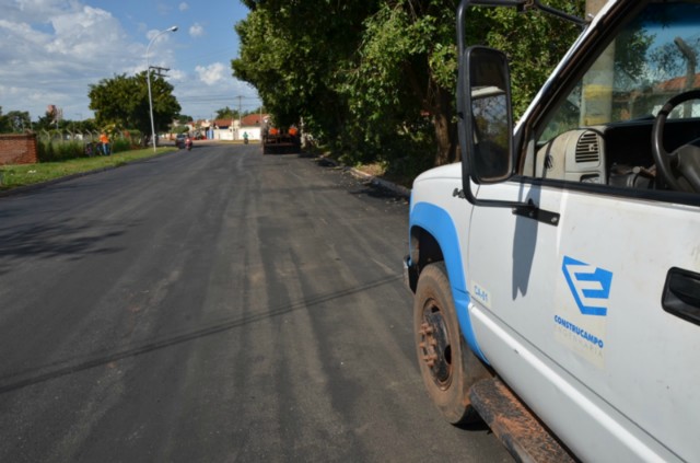 Terceirizada inicia obras de pavimentação asfáltica no entorno da Lagoa Maior