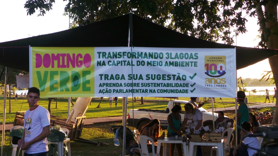 Domingo Verde’’ marca proximidade da Câmara com moradores e proteção ao meio ambiente