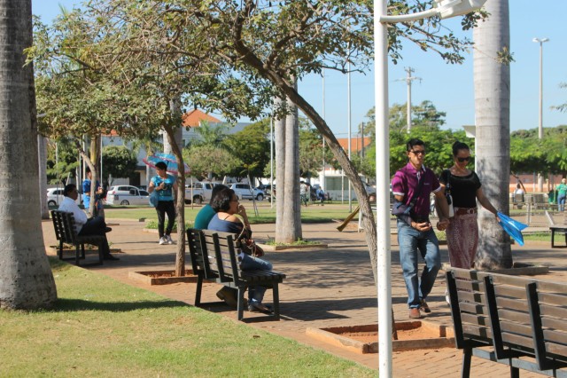 Inverno começa com sol e temperatura amena em Três Lagoas