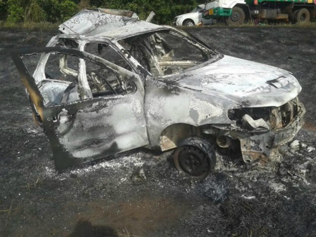 Acidente grave entre veículos na BR-060 mata mulher e dois filhos