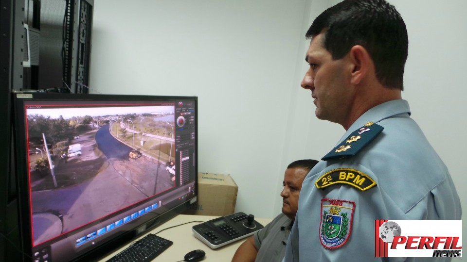 Com cidade monitorada, ações de marginais serão registradas em tempo real