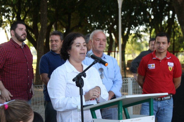 Novo parquinho infantil da Lagoa Maior é inaugurado com alegria e aplausos