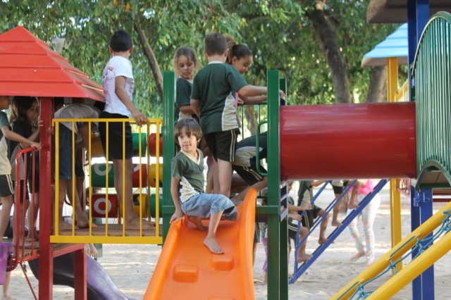 Novo parquinho infantil da Lagoa Maior é inaugurado com alegria e aplausos