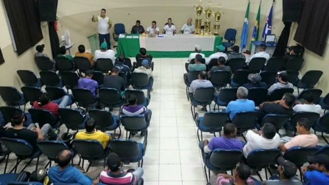 Sejuvel realiza congresso técnico do Campeonato Municipal de Futebol Amador do Centenário