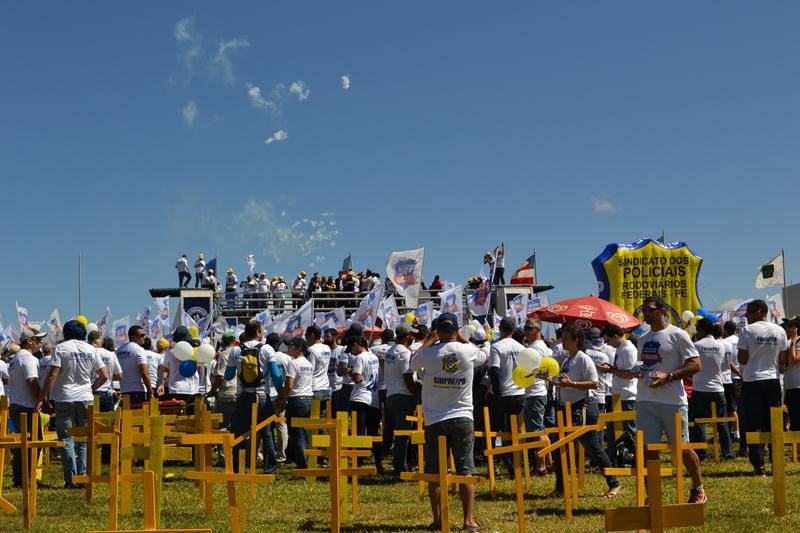 PRFs de Mato Grosso do Sul participam de mobilização em Brasília