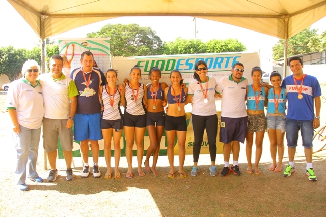 Três Lagoas é campeã no xadrez e no vôlei de praia no Jogos da Juventude de MS