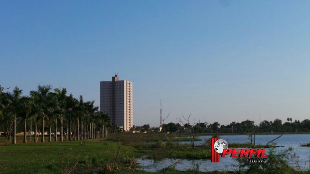 Previsão de sol com algumas nuvens, mas não chove em Três Lagoas