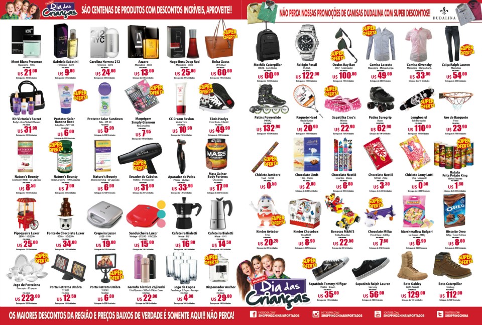 Shopping China comemora “Dias das Crianças” com promoção especial