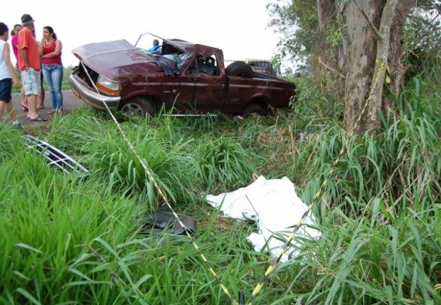 Mulher morre em acidente na região de Taquarussu