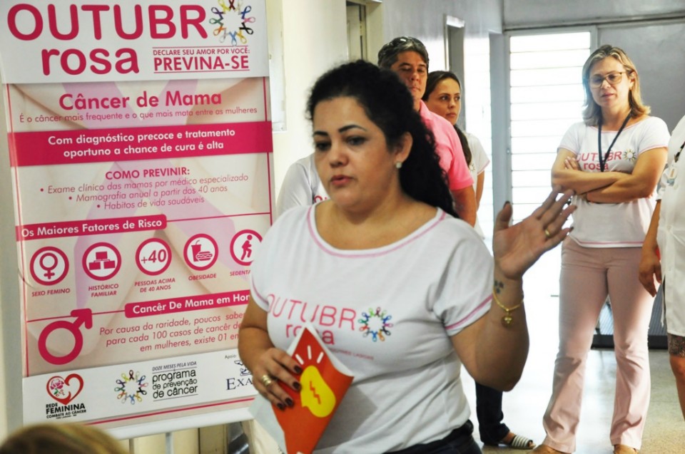 Distrito Arapuá recebe dia D da Campanha Outubro Rosa