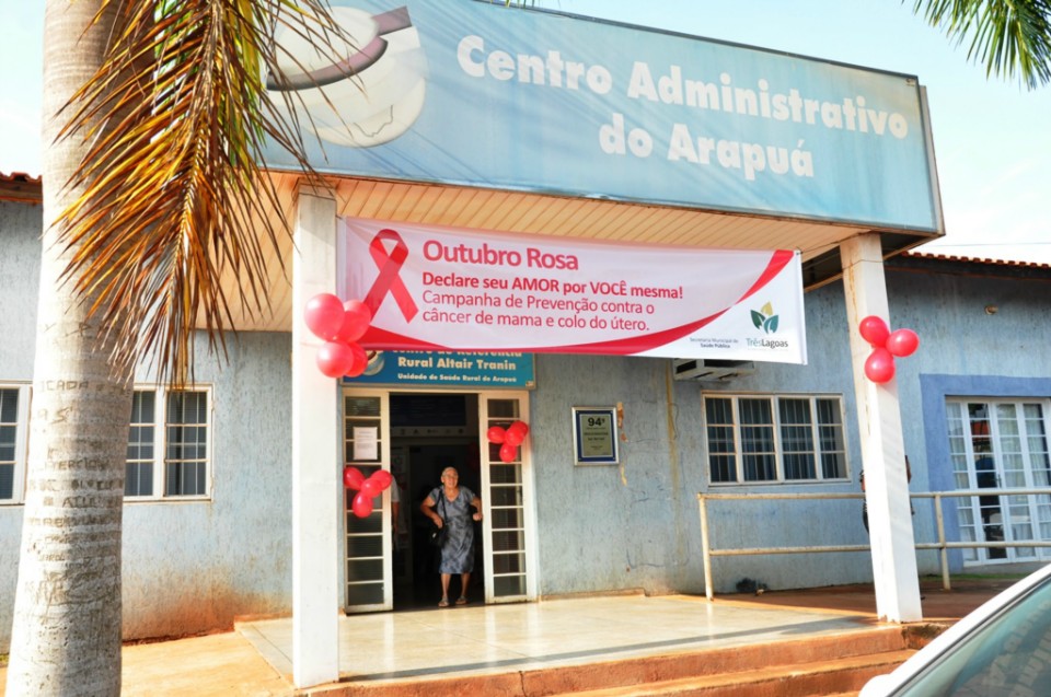 Distrito Arapuá recebe dia D da Campanha Outubro Rosa