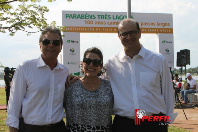 Após lançamento do Projeto Horizonte 2, pista de caminhada é inaugurada pela Fibria