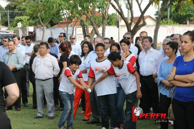 Após lançamento do Projeto Horizonte 2, pista de caminhada é inaugurada pela Fibria