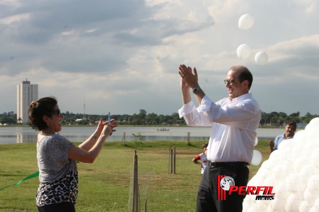 Após lançamento do Projeto Horizonte 2, pista de caminhada é inaugurada pela Fibria