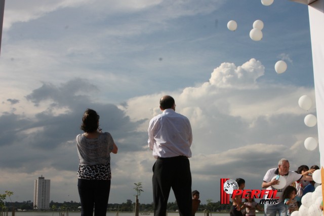 Após lançamento do Projeto Horizonte 2, pista de caminhada é inaugurada pela Fibria