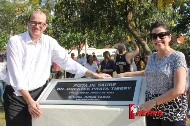 Após lançamento do Projeto Horizonte 2, pista de caminhada é inaugurada pela Fibria