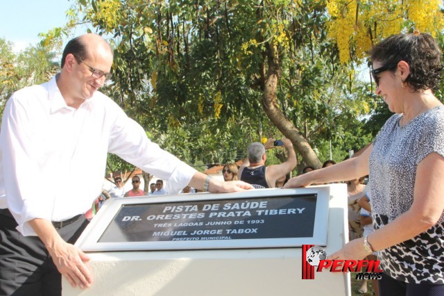 Após lançamento do Projeto Horizonte 2, pista de caminhada é inaugurada pela Fibria