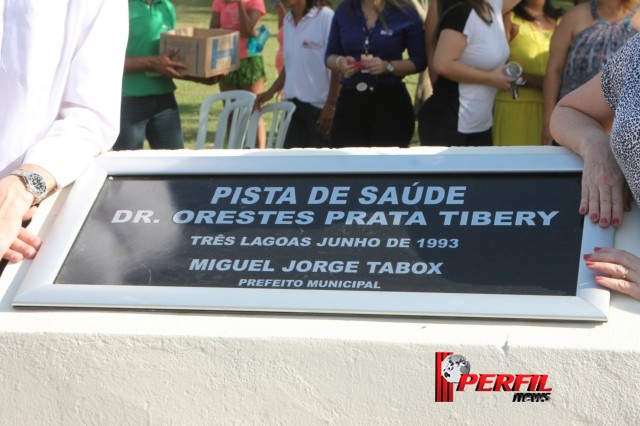 Após lançamento do Projeto Horizonte 2, pista de caminhada é inaugurada pela Fibria