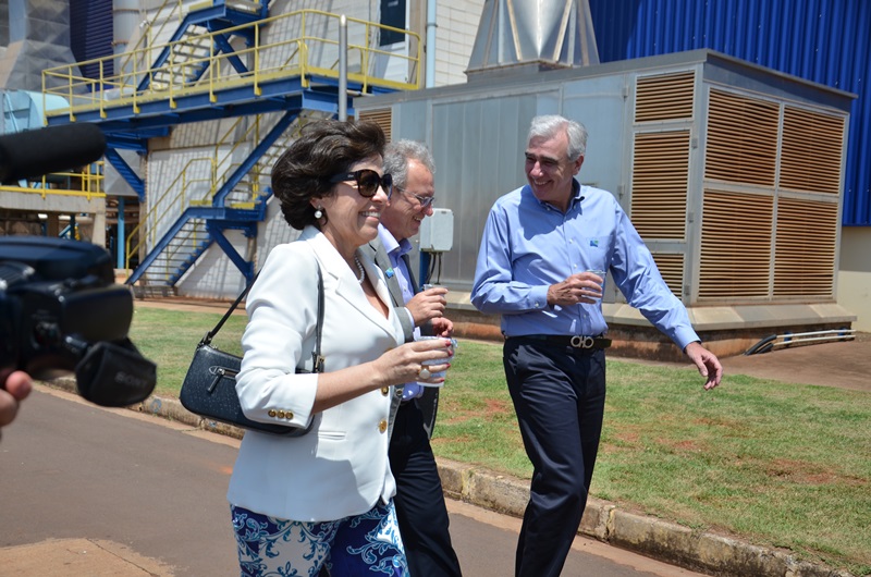 Marcia Moura participa do lançamento da Pedra Fundamental do Projeto Horizonte 2 da Fibria