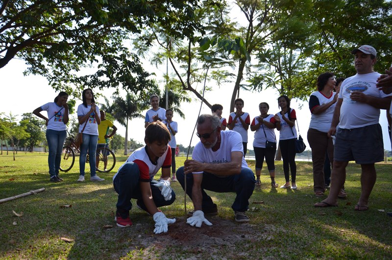 Marcia Moura participa da inauguração da revitalização da pista de caminhada da Lagoa Maior