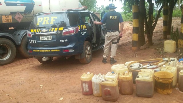 Cinco homens são presos furtando combustível em Três Lagoas