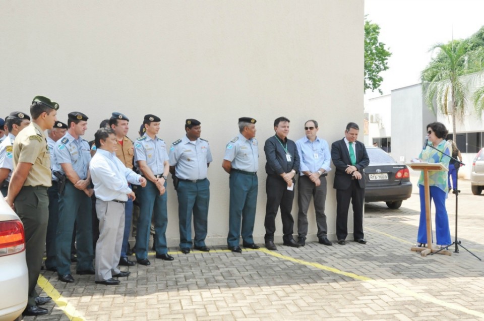 Marcia participa de entrega de novas viaturas para PM doadas pela Cargill