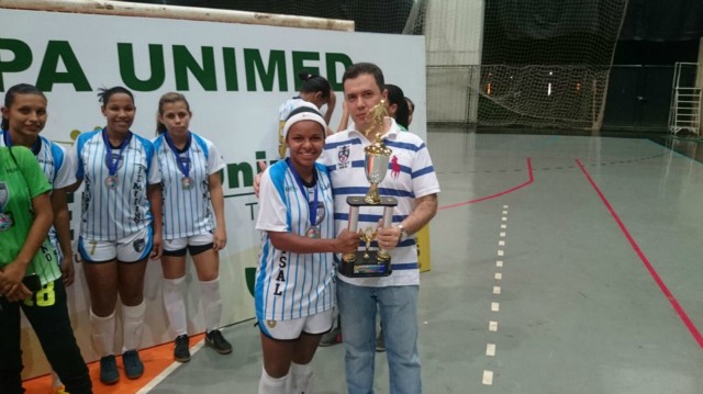 CRE Três Lagoas é campeão no futsal feminino da 15ª Copa Unimed