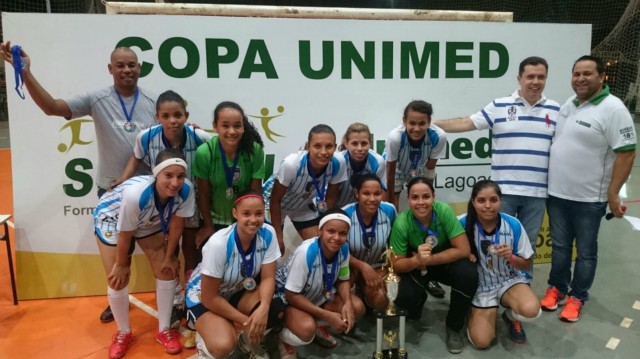 CRE Três Lagoas é campeão no futsal feminino da 15ª Copa Unimed