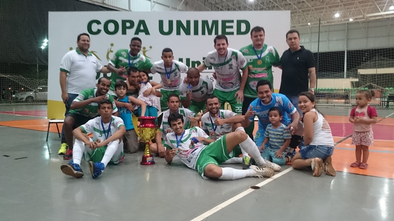 Pantanauto/Loja Marisa é o campeão do futsal masculino da 15ª Copa Unimed