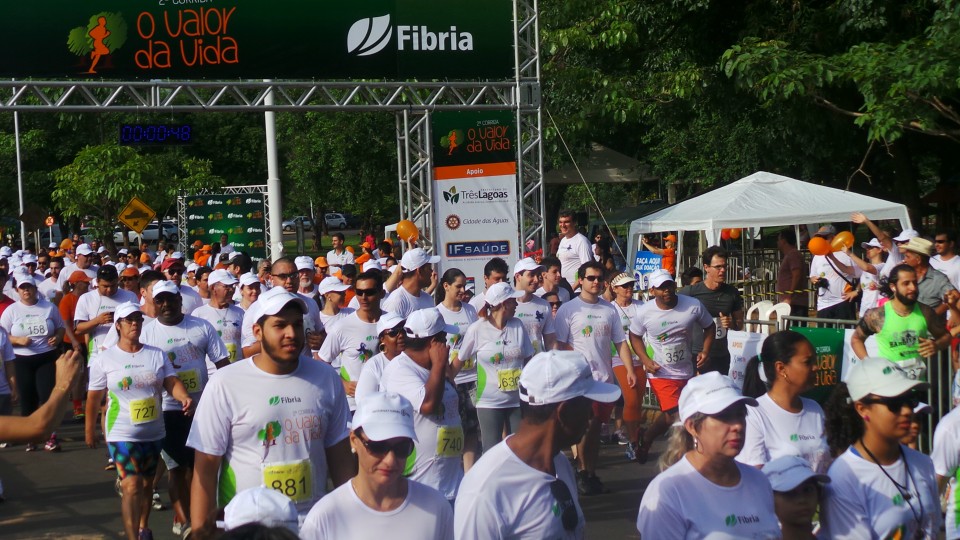 Corrida "O Valor da Vida" arrecada mais de quatro toneladas de alimentos