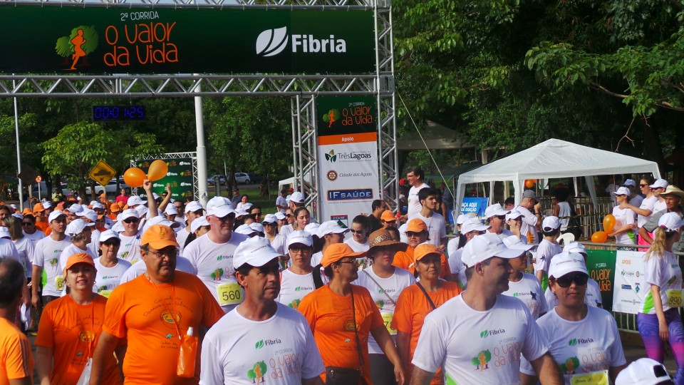 Corrida "O Valor da Vida" arrecada mais de quatro toneladas de alimentos