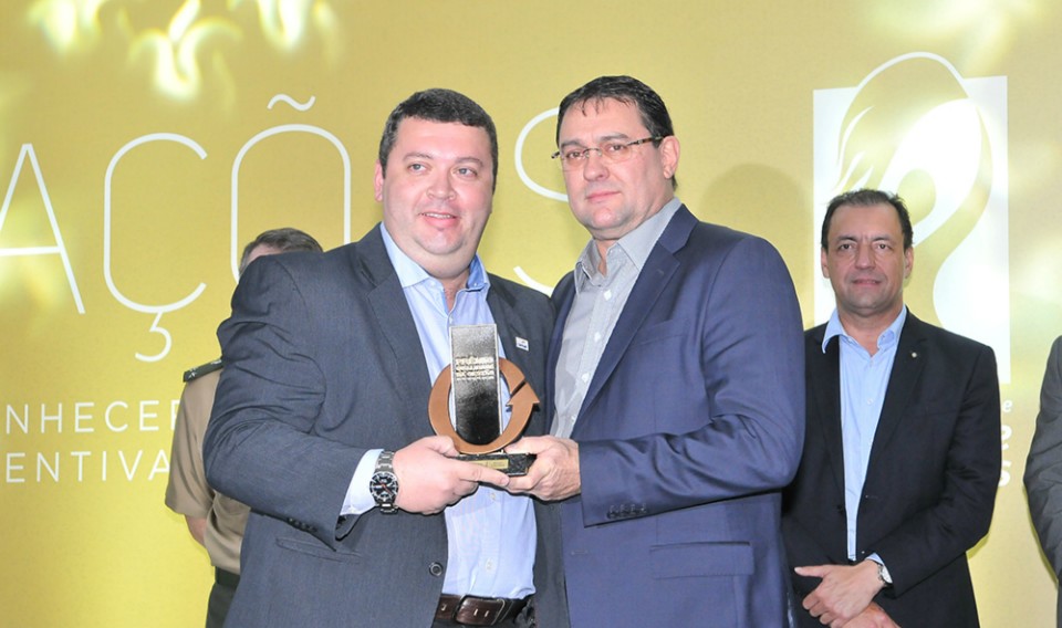 Longen participa da cerimônia de entrega dos prêmios do MS Competitivo