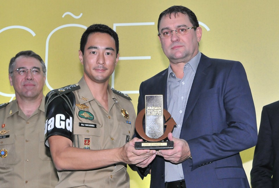 Longen participa da cerimônia de entrega dos prêmios do MS Competitivo