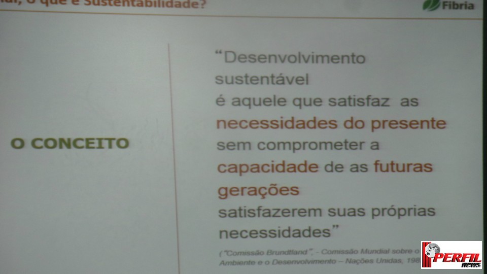 Workshop promovido pela Fibria mostra preocupação da empresa com o meio ambiente e sustentabilidade Workshop promovido pela Fibria mostra preocupação da empresa com o meio ambiente e sustentabilidade