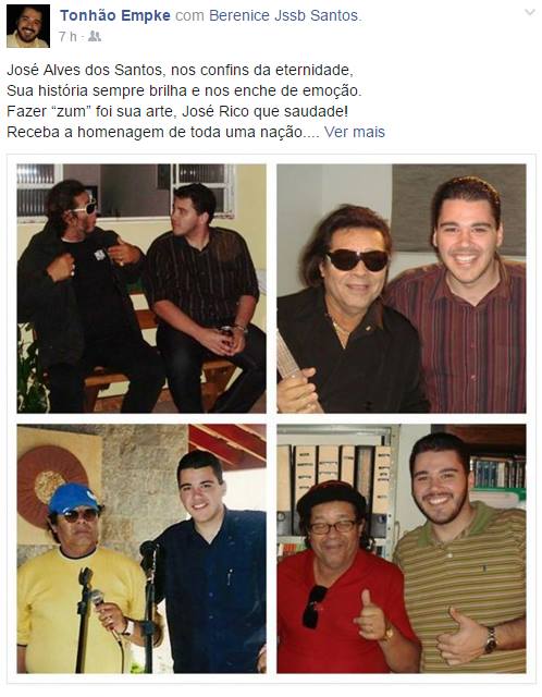 A um ano da morte de Zé Rico, fãs prestam homenagens ao ídolo