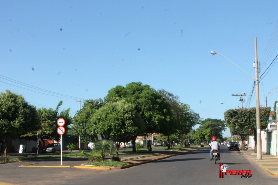 Dia ensolarado em Três Lagoas, sem previsão de chuva nesta sexta-feira