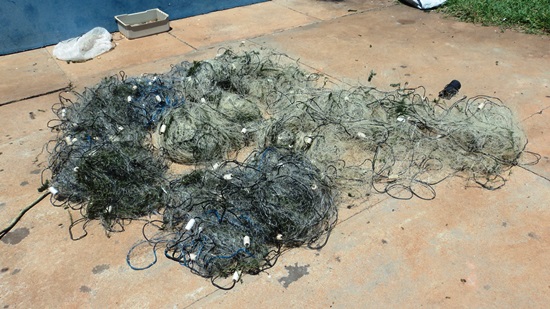 PMA autua 17, aplica R$ 18,3 mil em multas e apreende 4 km de redes de pesca durante a operação Semana Santa