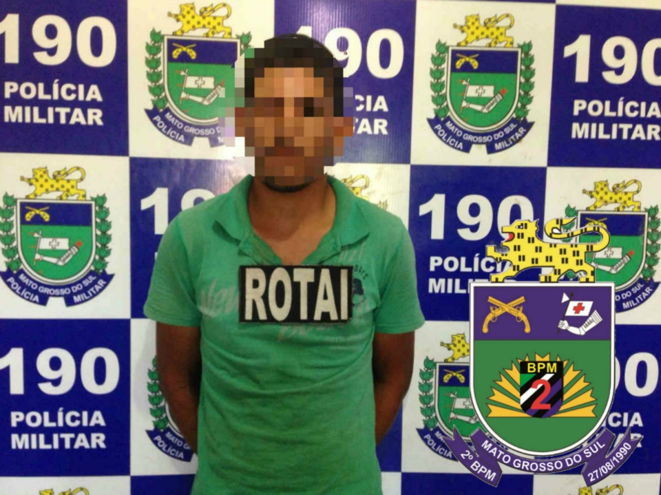 ROTAI prende homem procurado por roubo e cárcere privado