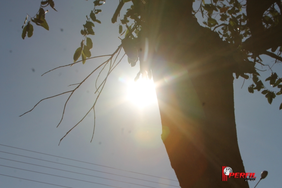 Segunda-feira será de muito calor em Três Lagoas