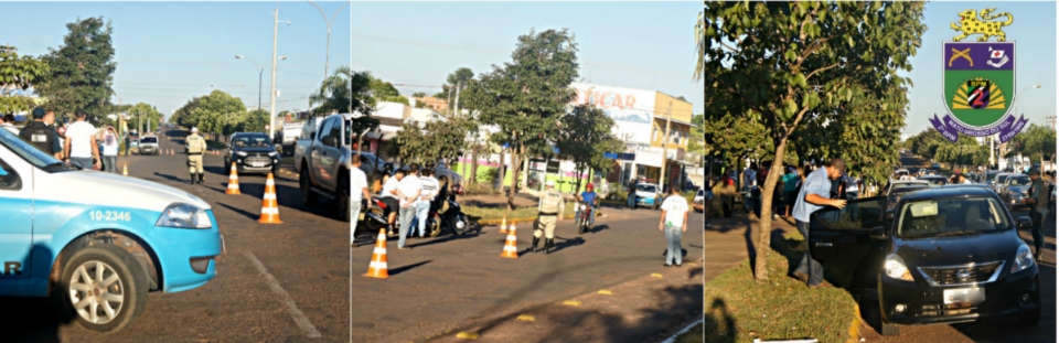 2º BPM realiza operação blitz em conjunto com DETRAN-MS