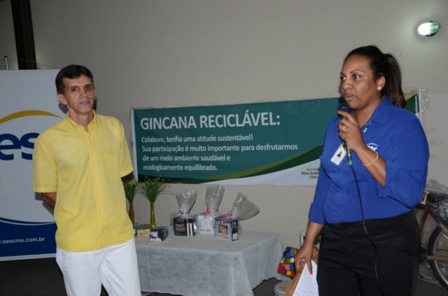 Meio Ambiente premia alunos da Escola SESC, vencedores da Gincana de Recicláveis