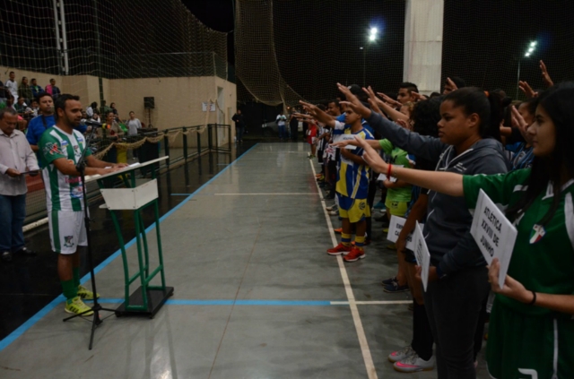 Sejuvel realiza abertura do Campeonato Municipal de Futsal