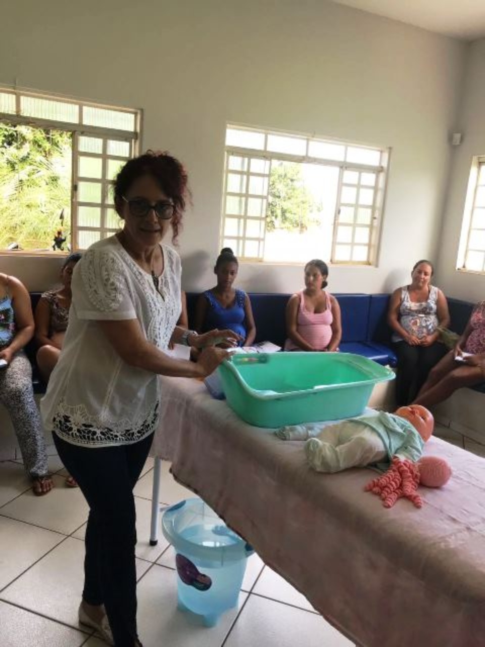 Unidade de saúde da Vila Piloto realiza encontro com gestantes