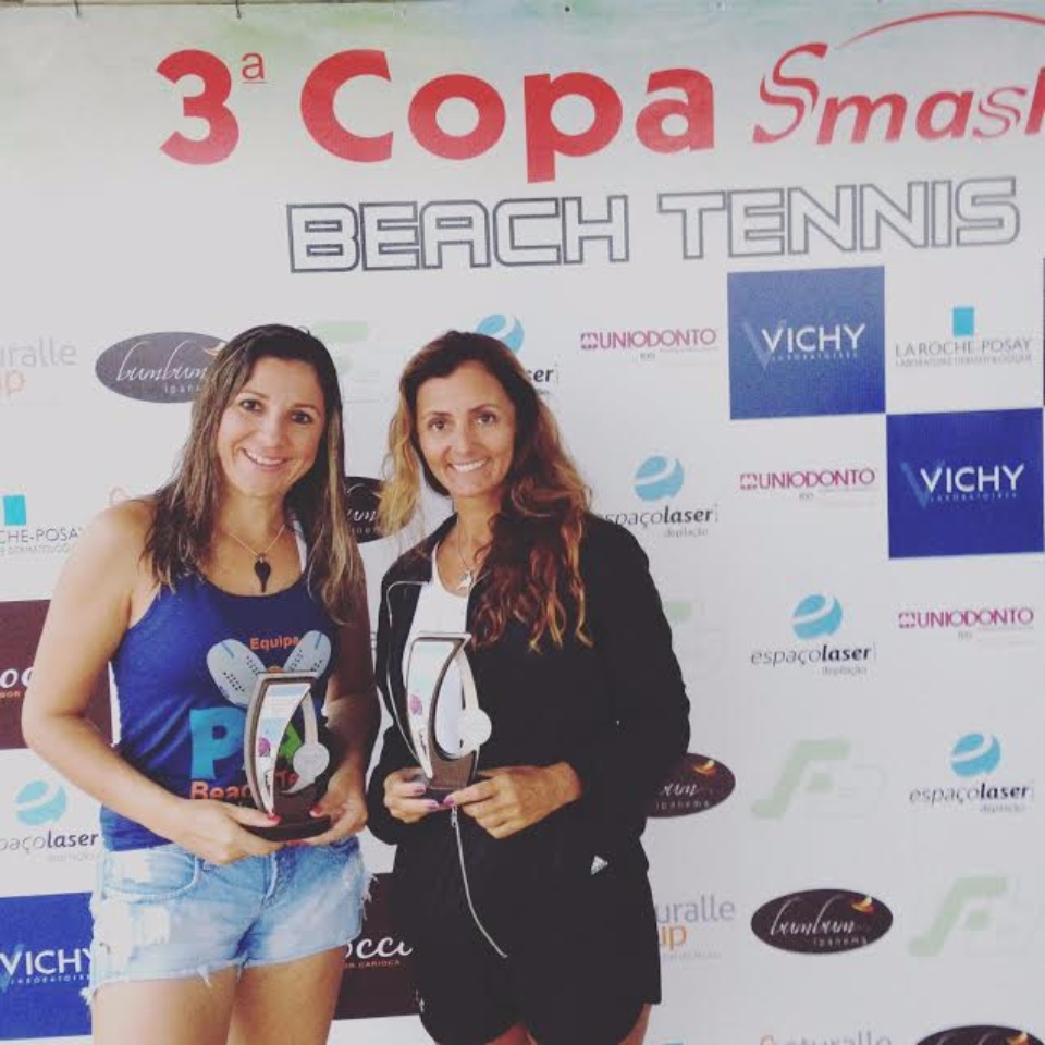 Sul-mato-grossenses faturam três troféus em torneio da Liga Nacional de Beach Tennis