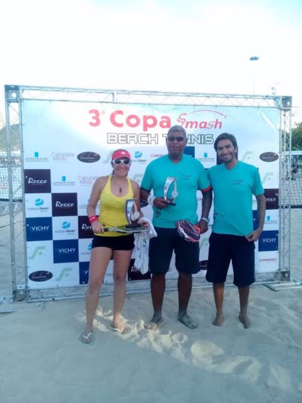 Sul-mato-grossenses faturam três troféus em torneio da Liga Nacional de Beach Tennis