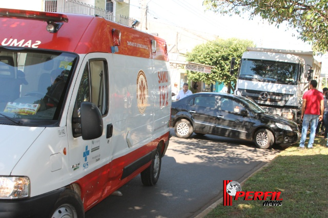 Professora é arrastada por caminhão em avenida de Três Lagoas