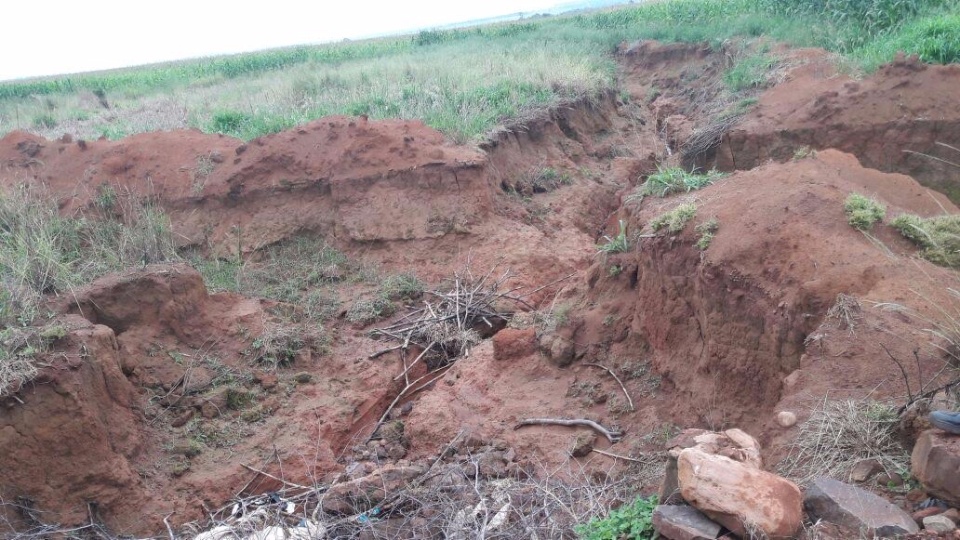 PMA autua fazendeiro em R$ 10 mil por voçoroca e outros processos erosivos em sua propriedade