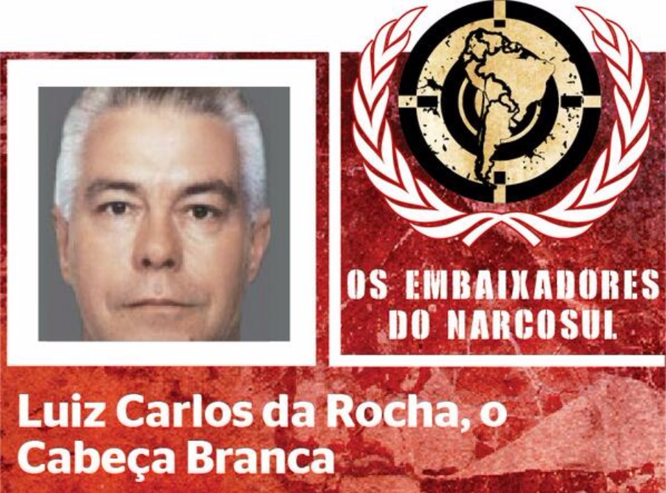 PF prende um dos maiores traficantes "CABEÇA BRANCA"da América do Sul